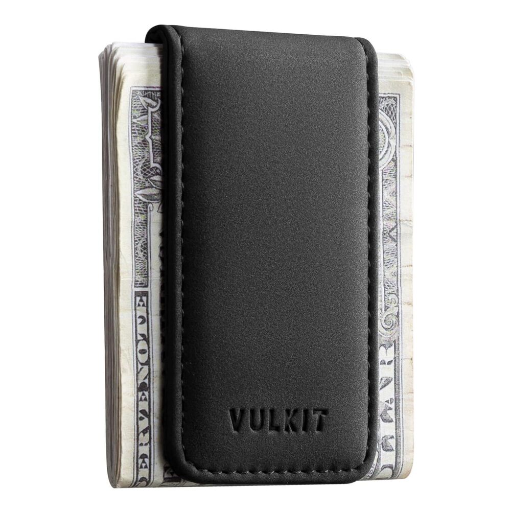 7820 Magnetic Money Clip Leather Money Holder Minimalist Design Holds Up to